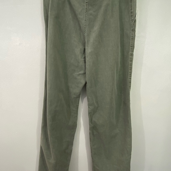 Vintage Gramicci Climbing Pants Large Green Tie Waist Hiking Y2K Gorpcore USA - Picture 2 of 13